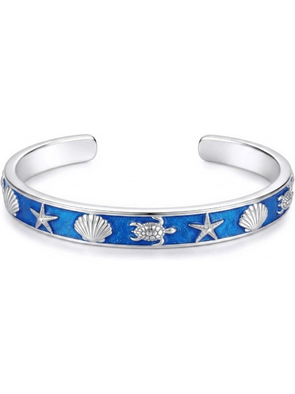 Nature-Inspired Cuff Bracelet for Women | Elegant Statement Jewelry Gift for Mom